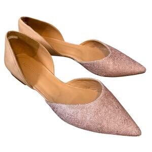 Sundance 41 Fontainebleau Blush lace D’Orsay flats pointed toe 2928